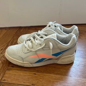 Reebok Womens Workout Lo Plus Sneakers